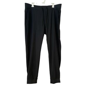 Penguin Sport NWT Men's XL Jogger Pants Drawstring Caviar Black Polyester NWT